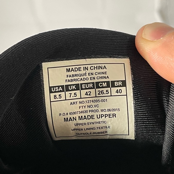 Black/Camo Under Armour Deception Shoes - Picture 5 of 5